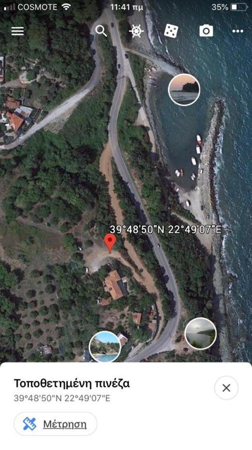 Kókkinon Nerón Villa Leonidas Koutsoupia מראה חיצוני תמונה